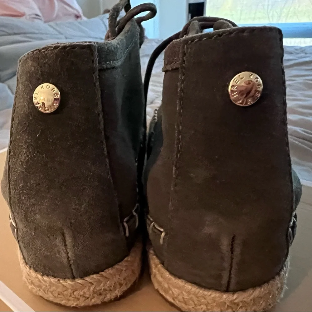 Michael Kors Kendrick Lace Up Moccasin Style Bootie
